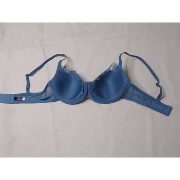 FELINA Tempting Lace Underwire Bra Blue 34C #13506 - Picture 7 of 7